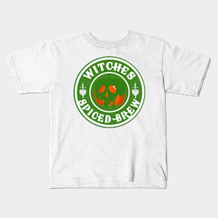 Witches Spiced Brew Kids T-Shirt